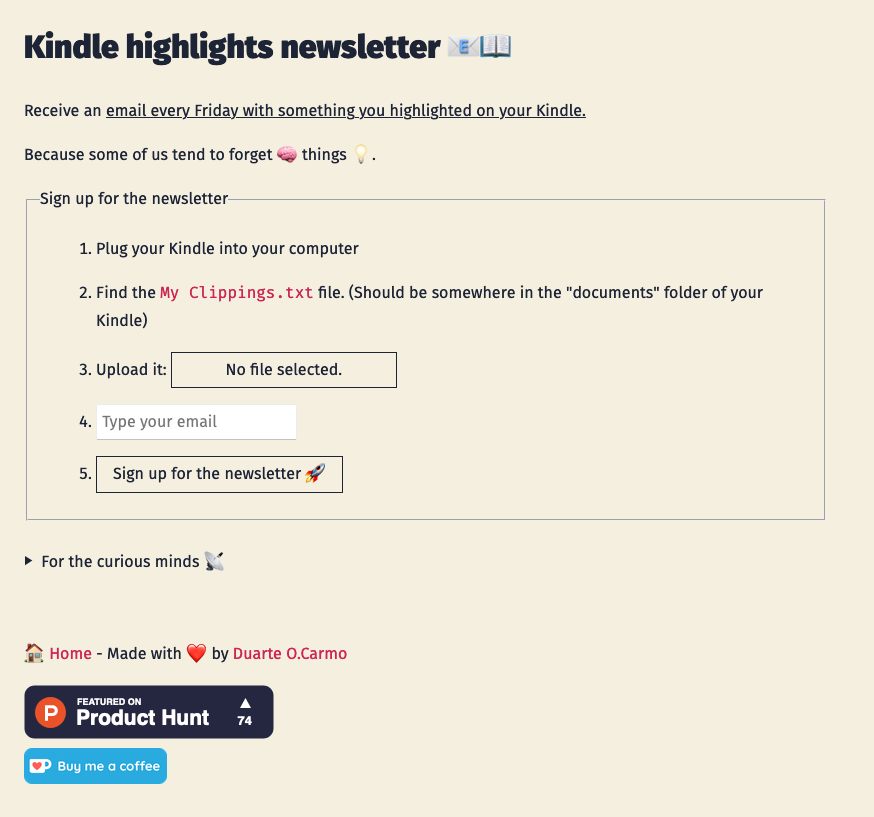 Kindle higlights architecture diagram